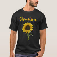 Happy Sunflower - Christine Name