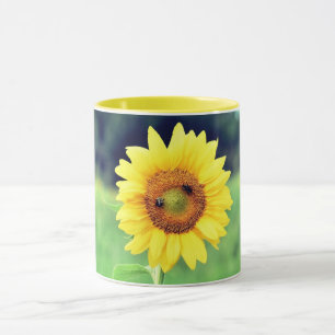 Happy Sunflower Keramik Tasse