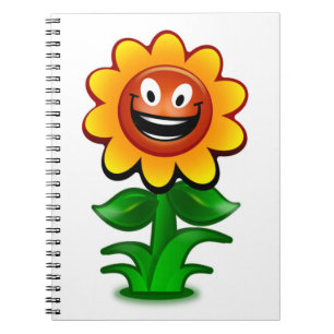 HAPPY SUNFLOWER NOTIZBLOCK