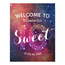 Happy Sweet 16 Birthday Welcome Star Constellation