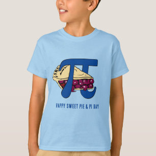 Happy Sweet Cherry Pie PI TAG unisex T-Shirt