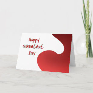 Happy Sweetest Day Karte