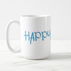 HAPPY T-Shirt - Farbige Grafik   Cool Kaffeetasse