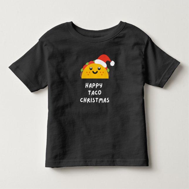 HAPPY TACO CHRISTMAS T - Shirt (Vorderseite)