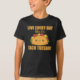 Happy Taco Dienstag - mexikanisches Essen T-Shirt