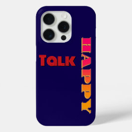 Happy Talk Dk Blue Case-Mate iPhone Hülle