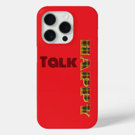 Happy Talk Kariert Red Case-Mate iPhone Hülle