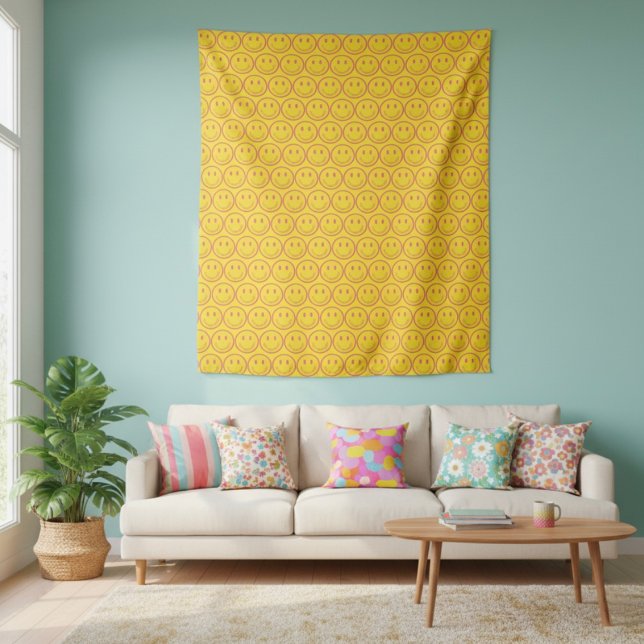 Happy Tapestry Wandteppich (Von Creator hochgeladen)