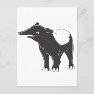Happy Tapir Postkarte