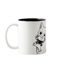 Happy Tasse - Fairy Schwanz Black & White Manga mi