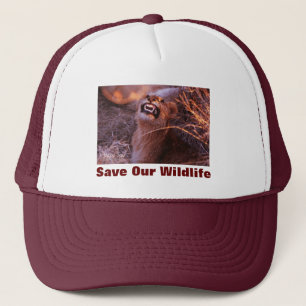 Happy Tau Rette unseren Wildlife Hat Truckerkappe