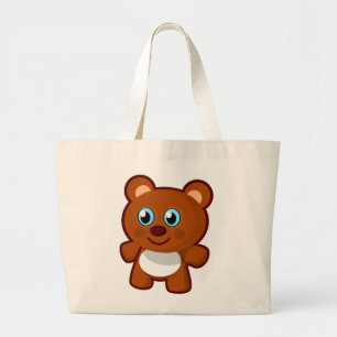 HAPPY TEDDY BEAR JUMBO STOFFBEUTEL
