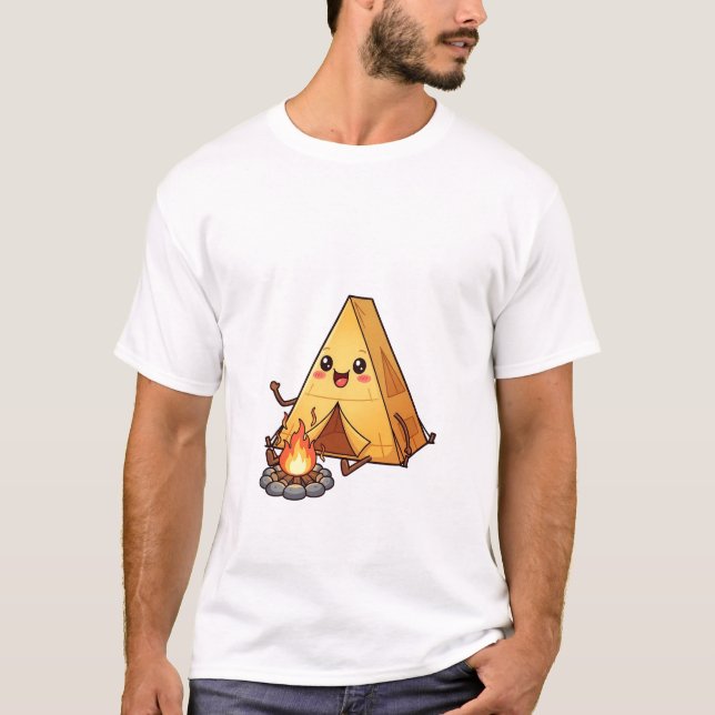 Happy Tent's Campfire Roast T-Shirt (Vorderseite)