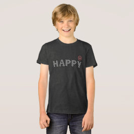 Happy Text Tri-Blend Shirt