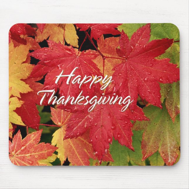 Happy Thanksgiving 8 Mousepad (Vorne)