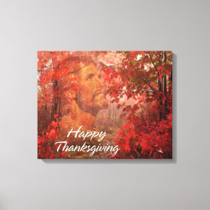 Happy Thanksgiving 9 Wrapped Canvas Leinwanddruck
