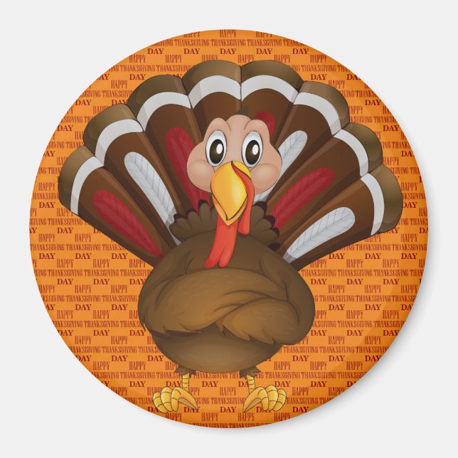 Happy Thanksgiving Best Magnet (Vorne)