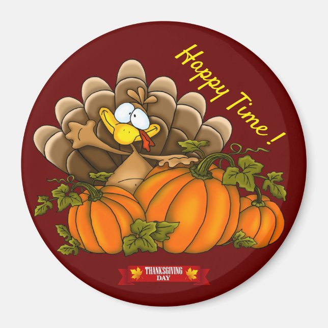 Happy Thanksgiving Best Magnet (Vorne)