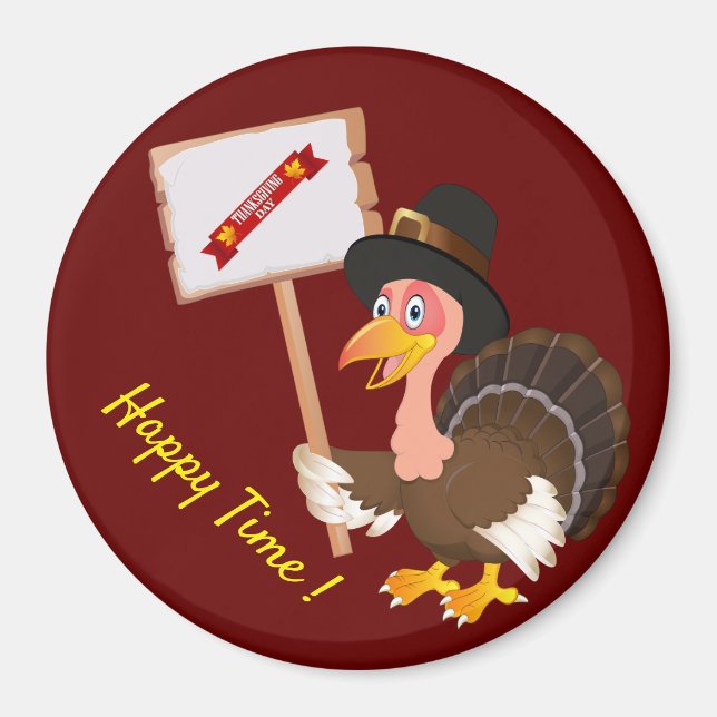 Happy Thanksgiving Best Magnet (Vorne)