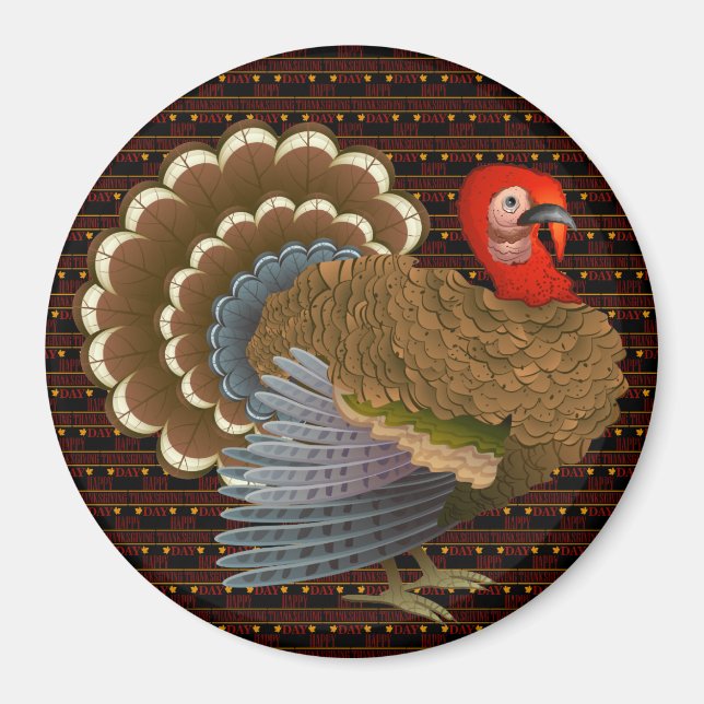 Happy Thanksgiving Best Magnet (Vorne)