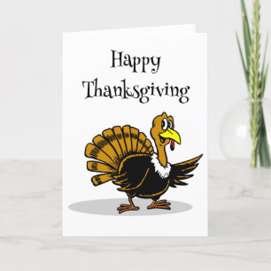 Happy Thanksgiving Card Feiertagskarte