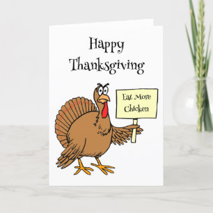 Happy Thanksgiving Card Feiertagskarte