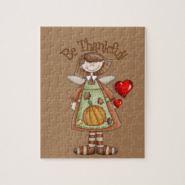 Happy Thanksgiving Day Jigsaw Puzzle (Vertikal)