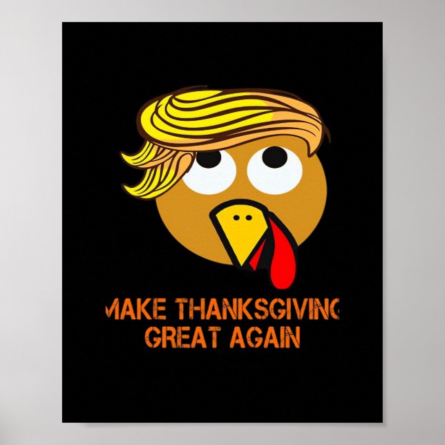 Happy Thanksgiving Day Poster (Vorne)