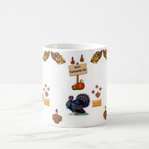 Happy Thanksgiving Day Tasse