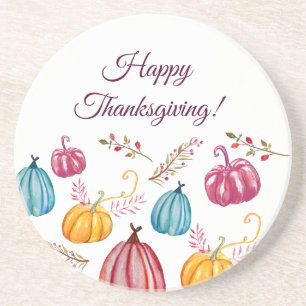 Happy Thanksgiving Day Untersetzer