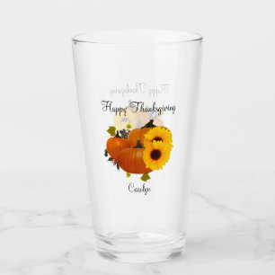 Happy Thanksgiving Dinner Party Tumblers & Gläser