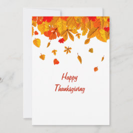 Happy Thanksgiving Einladung