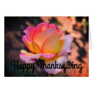 Happy Thanksgiving Elle Rose #4 Karte