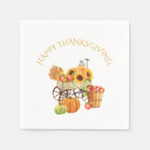 Happy Thanksgiving Ernte Blume und produzieren
