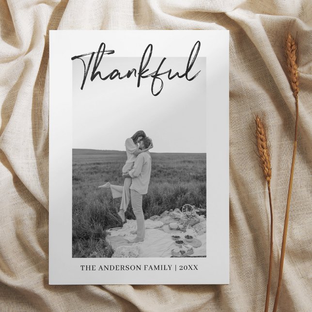 Happy Thanksgiving Family Foto | Dankbar (Von Creator hochgeladen)