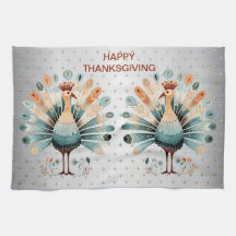 Happy Thanksgiving farbenfrohe Türkei Goldene Ster