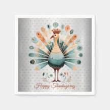 Happy Thanksgiving farbenfrohe Türkei Goldene Ster