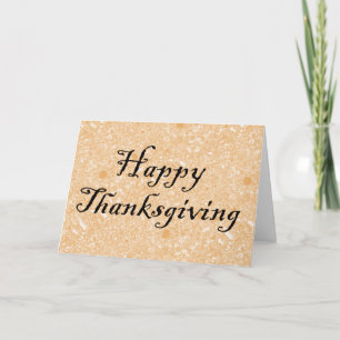 Happy Thanksgiving Feiertagskarte