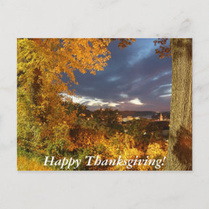 Happy Thanksgiving Feiertagspostkarte