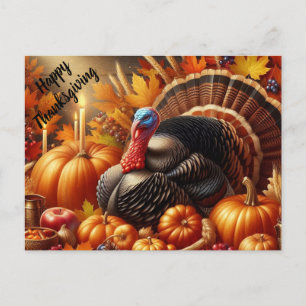 Happy Thanksgiving Feiertagspostkarte