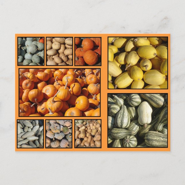 Happy Thanksgiving Feiertagspostkarte (Vorderseite)