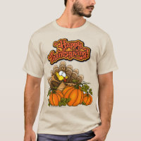 Happy Thanksgiving Funny T - Shirt