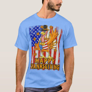 Happy Thanksgiving Funny Turkey Day Kleinkind Türk T-Shirt