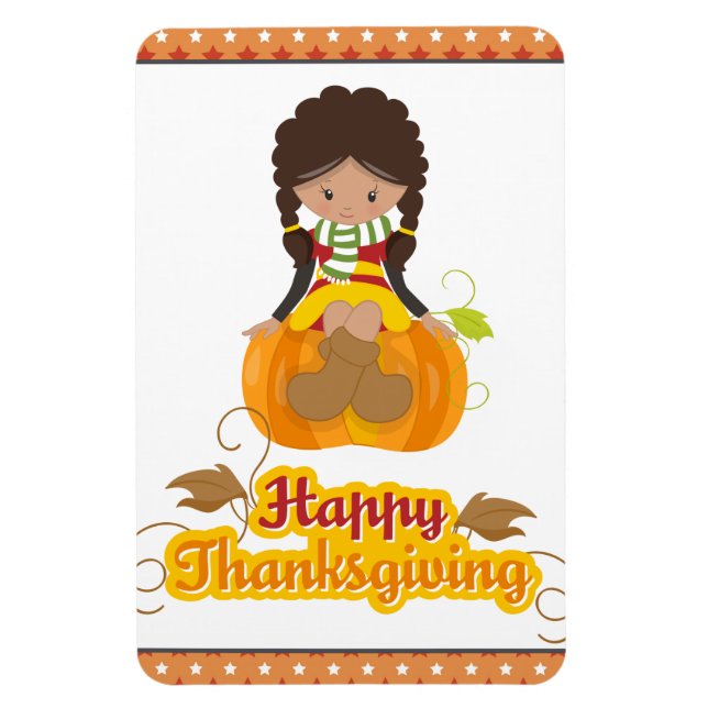 Happy Thanksgiving für Daughters Magnet (Vertikal)