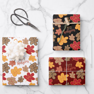 Happy Thanksgiving Geschenkpapier Set