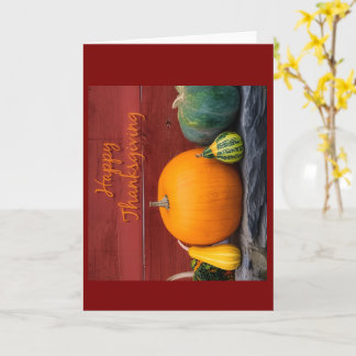 Happy Thanksgiving Greeting Card Karte