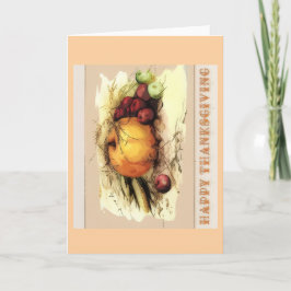 Happy Thanksgiving Greeting Card Karte