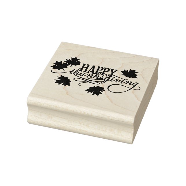 Happy Thanksgiving Gummistempel (Stempel)