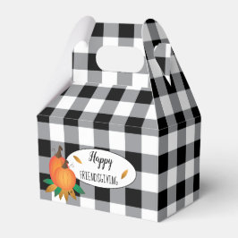Happy Thanksgiving Harvest Favor Boxes Geschenkschachtel