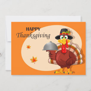 Happy Thanksgiving Holiday Card Feiertagskarte